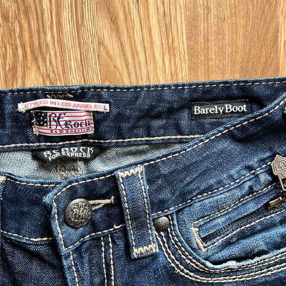Re Rock For Express | Barely Boot Cut Jeans - Picture 5 of 9